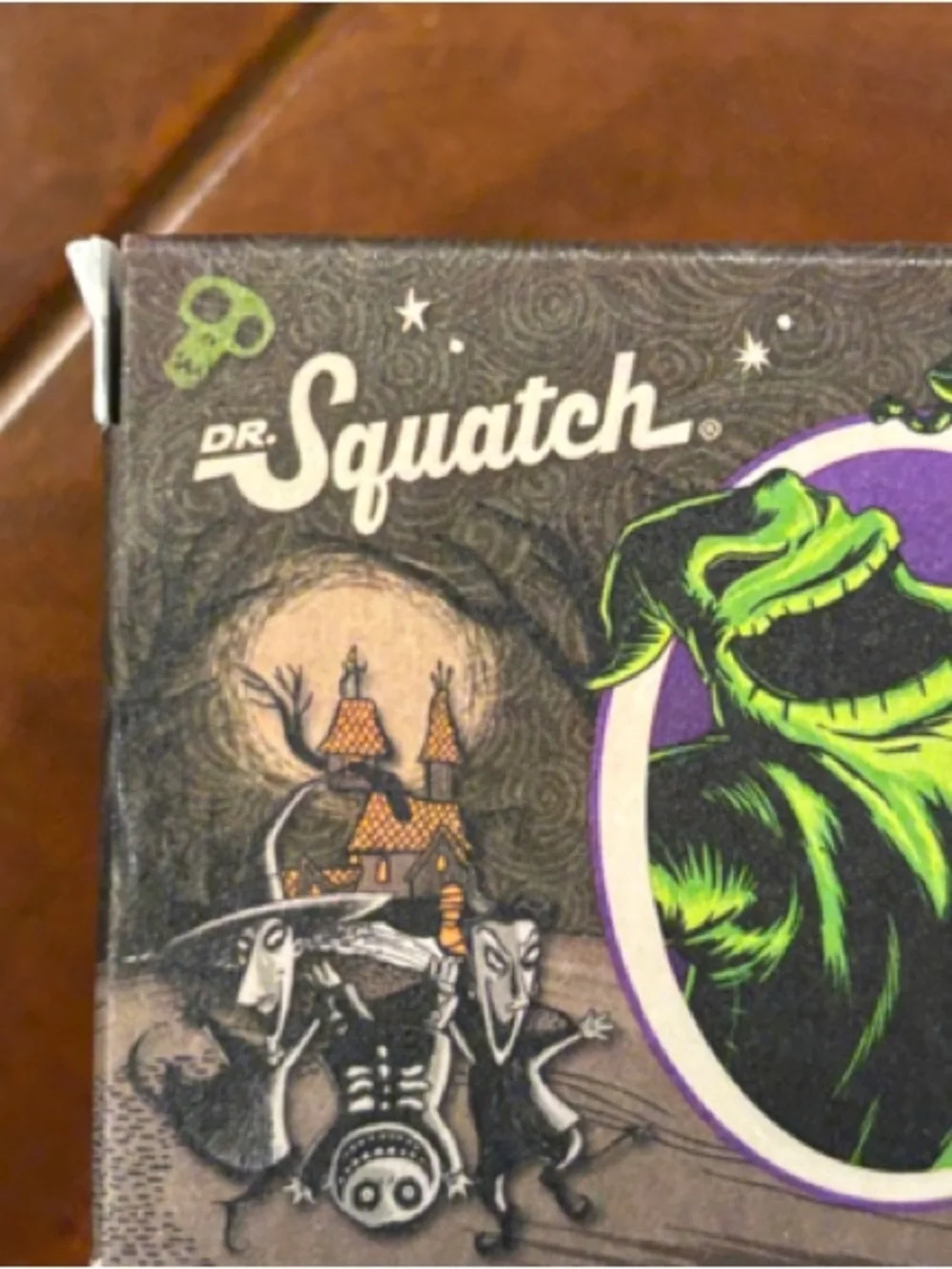 Dr. Squatch Men's Natural Soap Duo, Oogie Boogie’s Brew/Snowy Pine Tar (limited)
